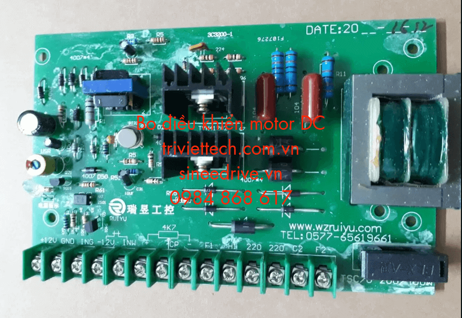 Board điều khiển motor DC 1000W 5 Board điều khiển motor DC 1000W