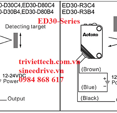 Cảm biến Aotoro ED30-T15C4 22 ED30 5