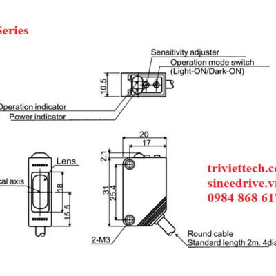 Cảm biến Aotoro ED30-T15C4 20 ED30 7