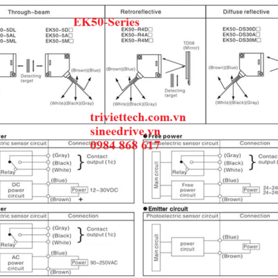 Cảm biến Aotoro EK50-5A2 16 EK50 3