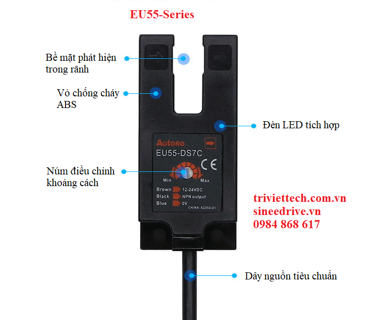 Cảm biến Aotoro EU55 series