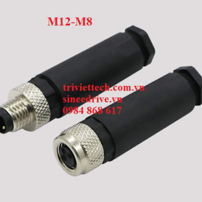 Đầu nối điện cảm biến M12 5 chân
