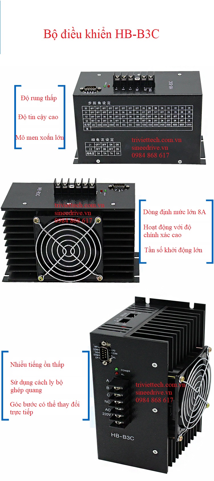 Bộ điều khiển HB-B3C 14 Bộ điều khiển HB-B3C