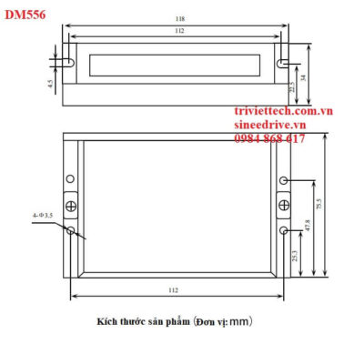 Driver điều khiển động cơ bước DM556 20 DM556 2