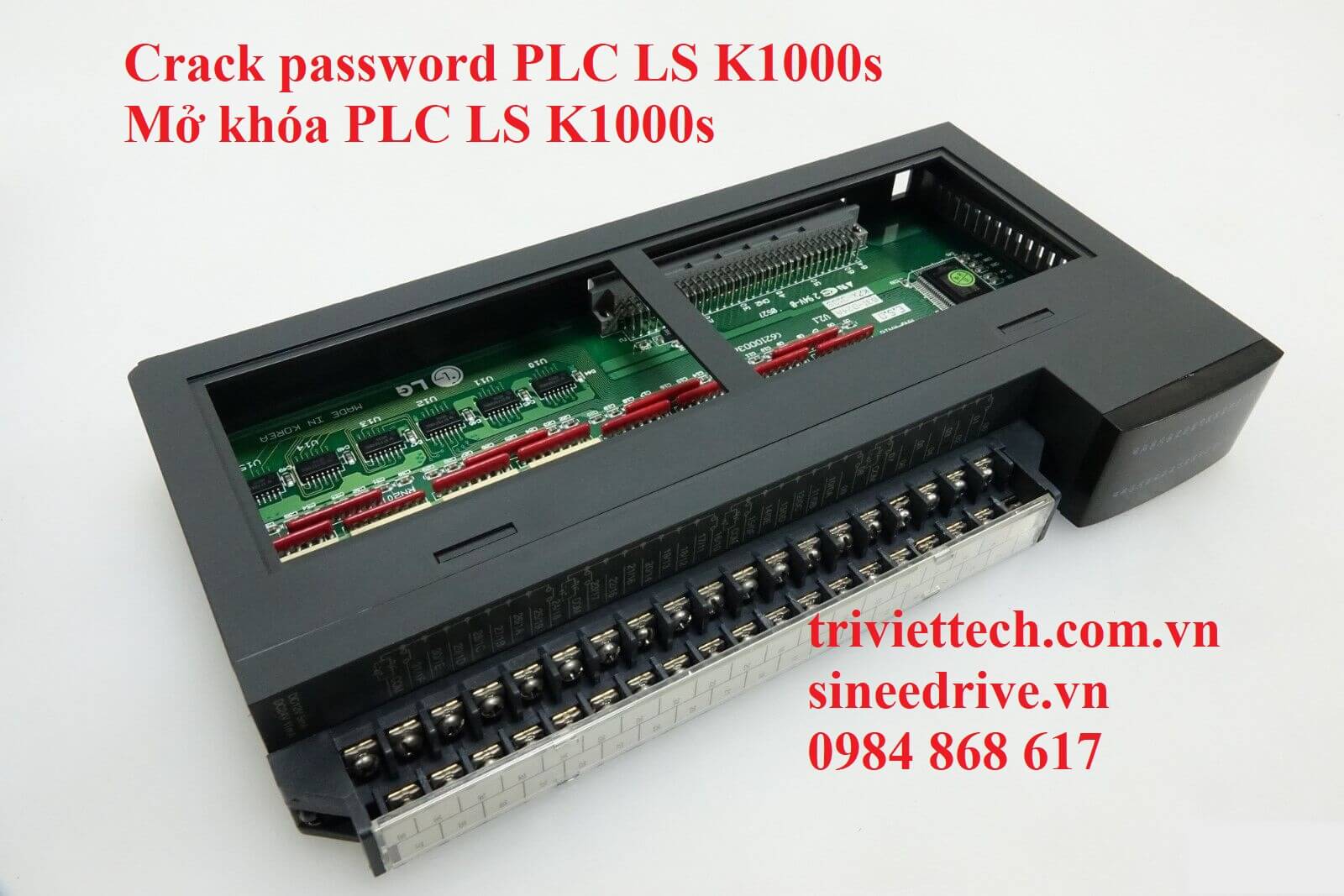 Unlock/Crack password PLC LS K1000s
