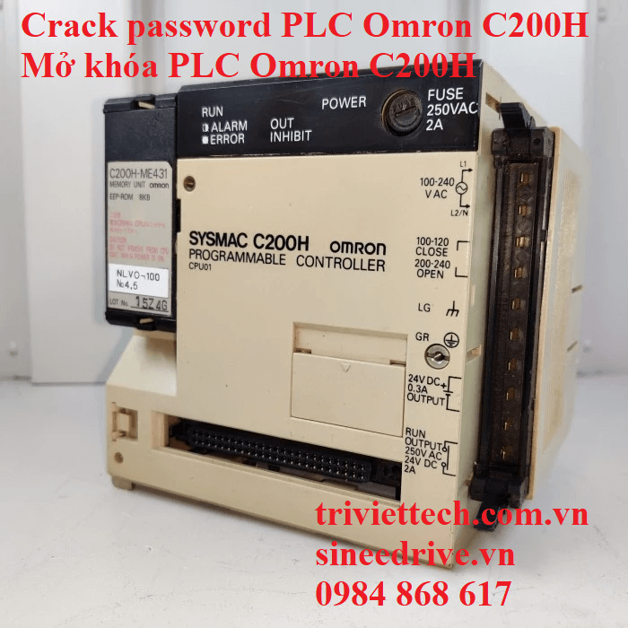 PLC Omron C200H