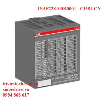 Module PLC ABB 1SAP228100R0001-CI581-CN