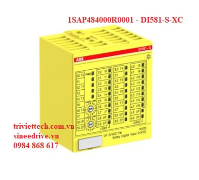 Module PLC ABB 1SAP484000R0001-DI581-S-XC