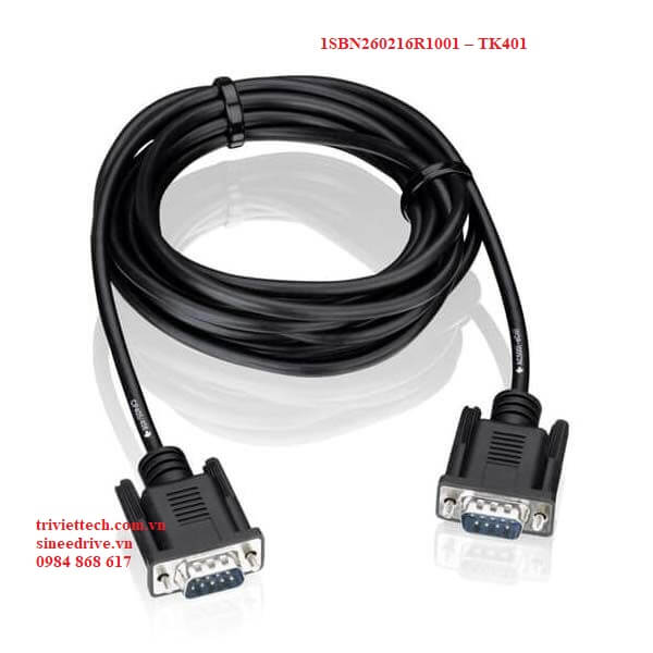 Cáp lập trình PLC ABB TK401 5 Cáp lập trình PLC ABB TK401