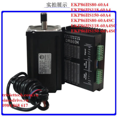 Động cơ bước EKP86HS80-60A4 17 EKP86HS80 60A4 2