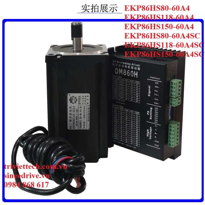 Động cơ bước EKP86HS80-60A4 8 EKP86HS80 60A4 2
