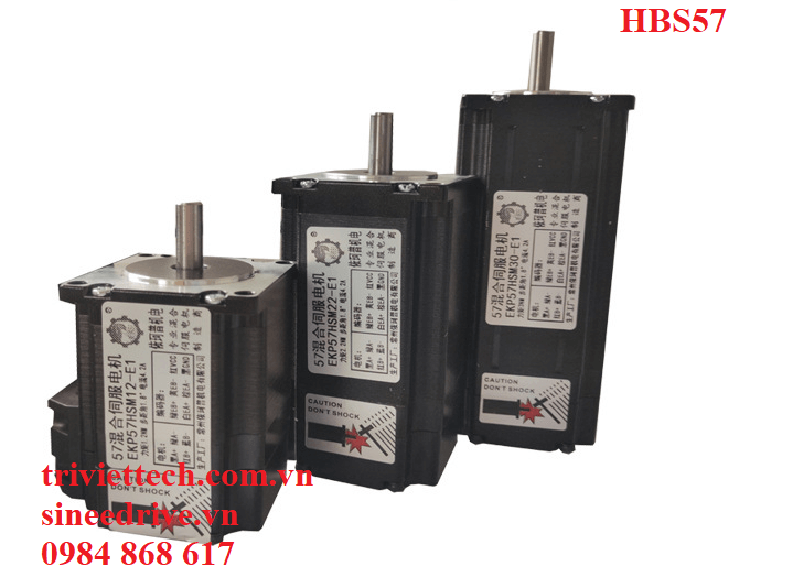 Bộ động cơ EKP57HSM12-E1 và Driver HBS57 7 HBS57 0