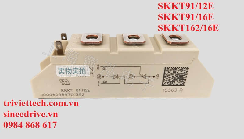 Module IGBT SKKT91/16E 7 Module IGBT SKKT91/16E