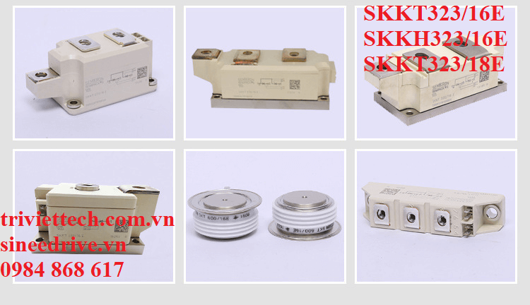Semikron SKKH323/16E 3 SKKT323 16E 0