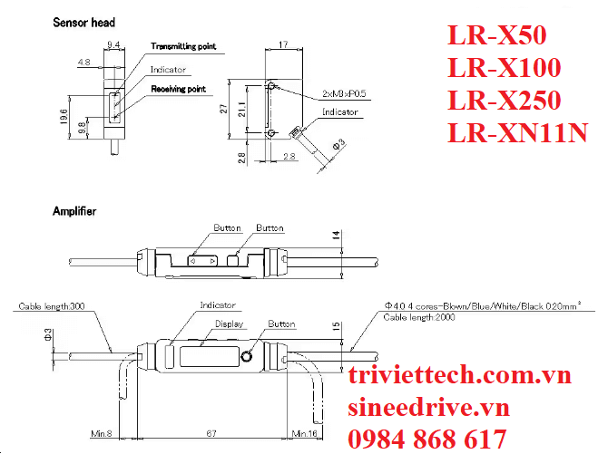 Cảm biến Laser LR-X50
