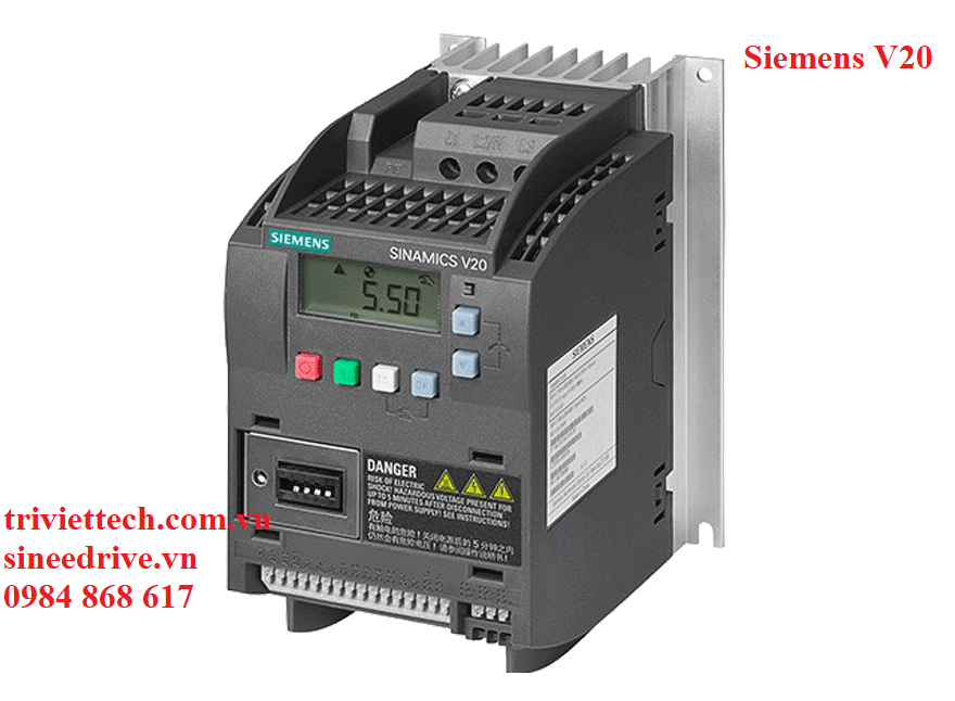 Các lỗi của biến tần Siemens Sinamics V20