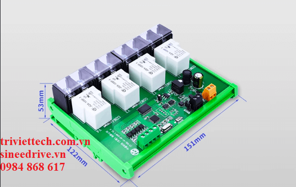 Module Relay trung gian 8 kênh 30A 5 module tiep suc 3