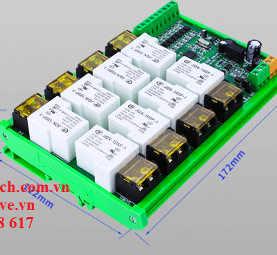 Module Relay trung gian 8 kênh 30A 11 module tiep suc 4