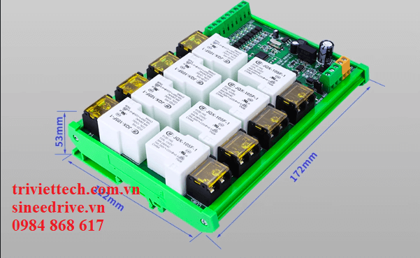 Module Relay trung gian 8 kênh 30A 4 module tiep suc 4