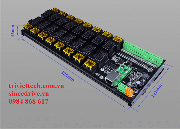 Module Relay trung gian 8 kênh 30A 3 module tiep suc 5