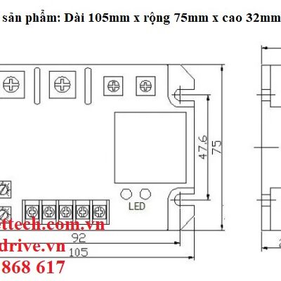 Module điều chỉnh điện áp DTY-220D10 11 DTY H220D15 1
