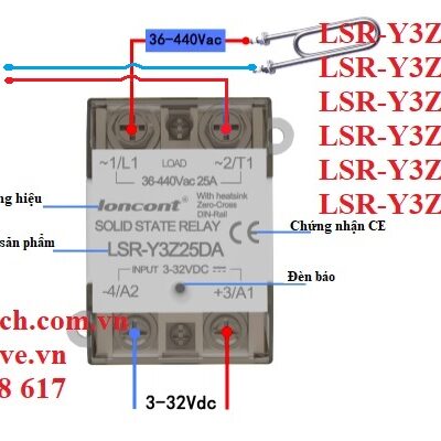SSR Loncont LSR-Y3Z25DA 13 LSR Y3Z10DA 0 1