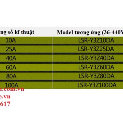 SSR Loncont LSR-Y3Z25DA 20 LSR Y3Z10DA 4