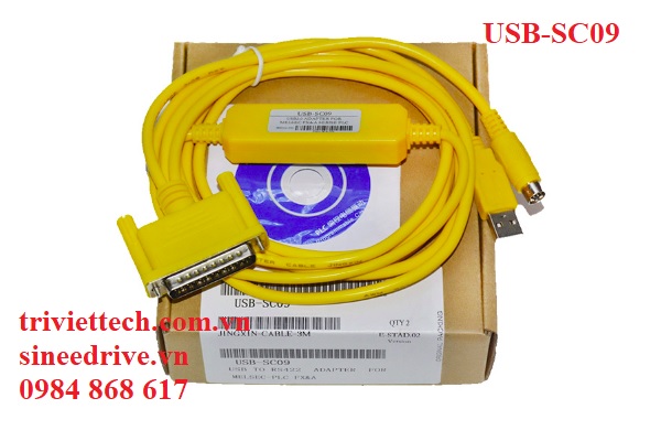 Cáp lập trình PLC Mitsubishi USB-SC09 19 cap-lap-trinh-PLC-Mitsubishi-USB-SC09