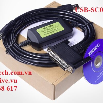 Cáp lập trình PLC Mitsubishi USB-SC09 12 USB SC09