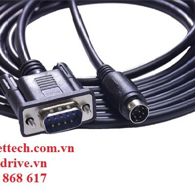 Cáp kết nối HMI Hitech 5600-5610 với PLC FX-series 8 Cap ket noi HMI Hitech 5600 5610 voi PLC FX series 1