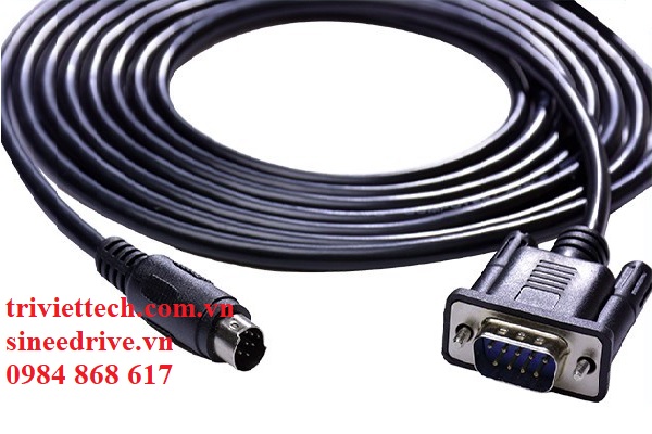 Cáp kết nối HMI Hitech 5600-5610 với PLC FX-series 3 Cap ket noi HMI Hitech 5600 5610 voi PLC FX series
