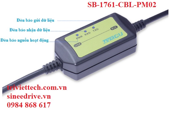 Cáp lập trình PLC Allen-Bradley USB-1761-CBL-PM02 11 SB 1761 CBL PM02 0