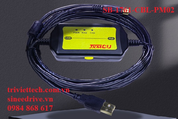 Cáp lập trình PLC Allen-Bradley USB-1761-CBL-PM02 3 SB 1761 CBL PM02