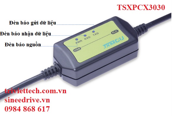 Cáp lập trình PLC Schneider TSXPCX3030 13 TSXPCX3030 0