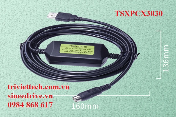 Cáp lập trình PLC Schneider TSXPCX3030 12 cap-lap-trinh-PLC-Schneider-TSXPCX3030