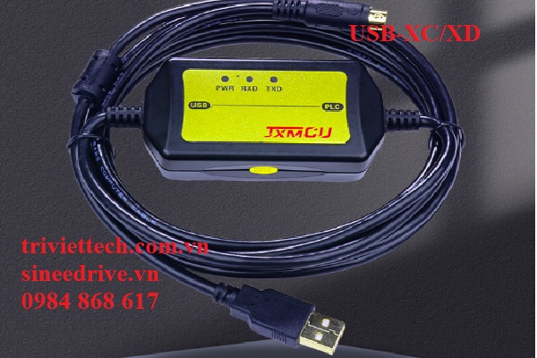 Cáp lập trình PLC Xinjie USB-XC/XD 4 USB XC XD 1