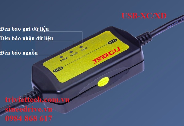 Cáp lập trình PLC Xinjie USB-XC/XD 18 cap-lap-trinh-PLC-Xinjie-USB-XC/XD