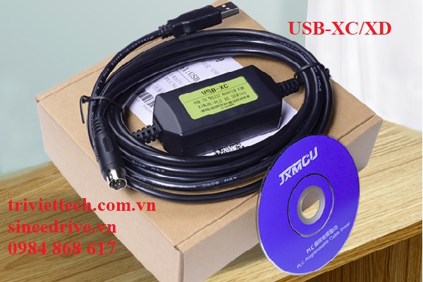 Cáp lập trình PLC Xinjie USB-XC/XD 3 USB XC XD