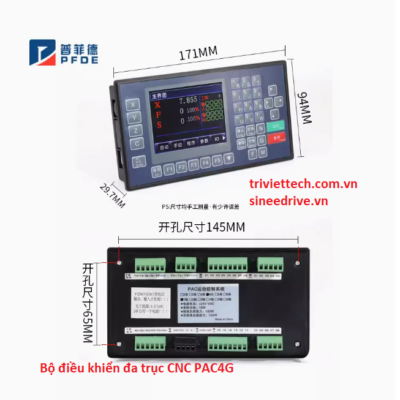 Bộ điều khiển đa trục CNC PAC4G