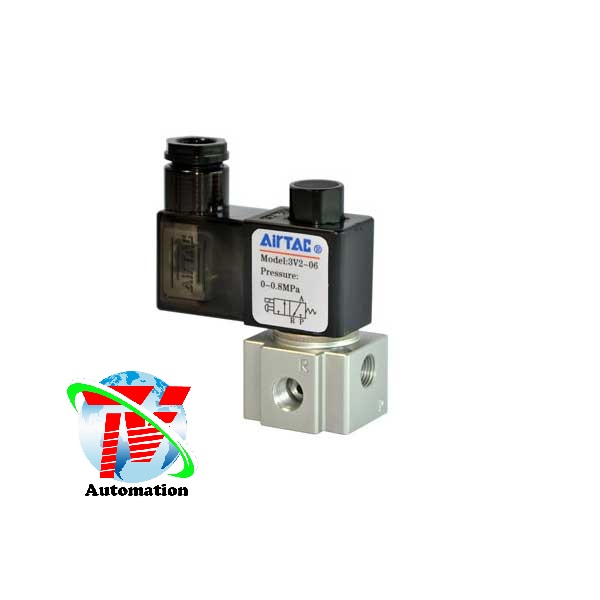 Van điện từ Airtac 3V2 9 Van điện từ Airtac 3V2