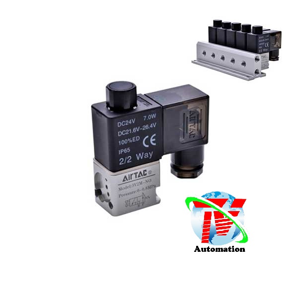 Van điện từ Airtac 3V2M 5 Van điện từ Airtac 3V2M