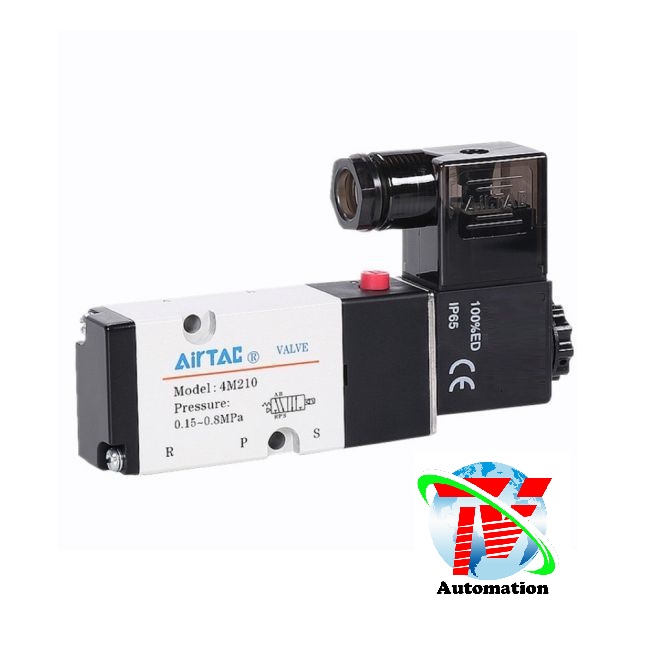 Van điện từ Airtac 3V110-M5 5 Van điện từ Airtac 3V110-M5
