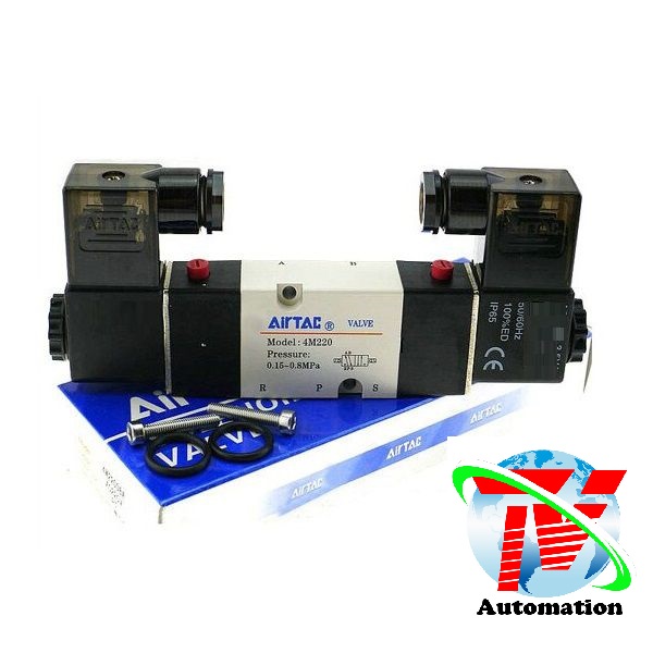 Van điện từ Airtac 4M120-M5 5 Van điện từ Airtac 4M120-M5