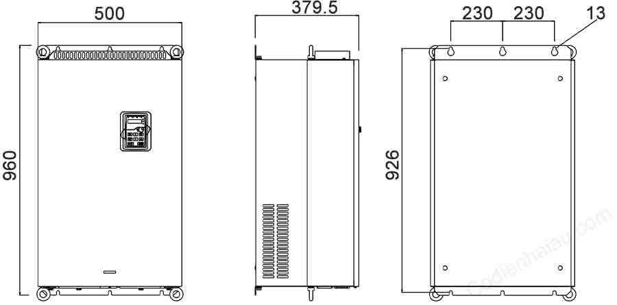 bien tan invt gd200a 315g 355p 4 310 355kw 3 pha 380v 2