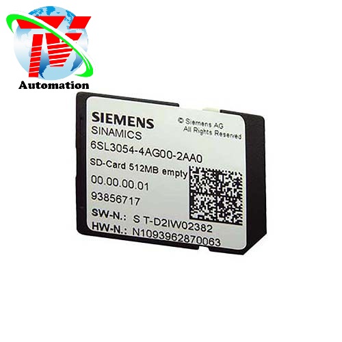 6SL3054-7TF00-2BA0 – Thẻ nhớ SINAMICS G120 SD 512 MB 2 6SL3054-7TF00-2BA0 – Thẻ nhớ SINAMICS G120 SD 512 MB